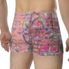 wild peach clothing | Pink peach disco pants boxer briefs | Right back view