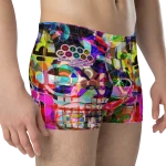 wild peach clothing | Randy Cumpacker returns boxer briefs | Right front view