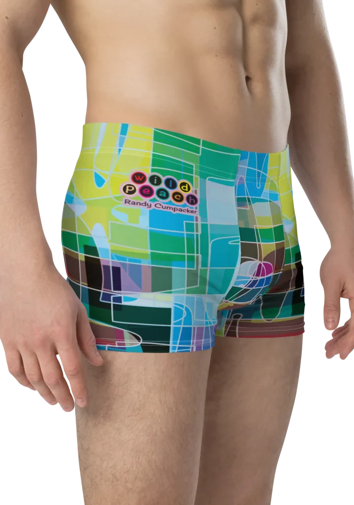 wild peach clothing | Randy Cumpacker boxer briefs | Right front view