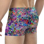 wild peach clothing | Wildman from Footscray boxer briefs | Left back view