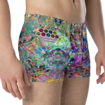 wild peach clothing | Wildman from Footscray boxer briefs | Right front view