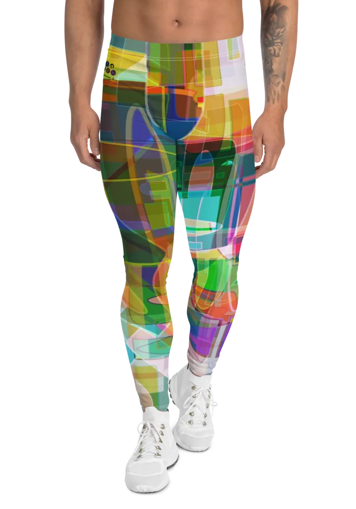 wild peach clothing | Randy Cumpacker 2 - Men's leggings | Front view