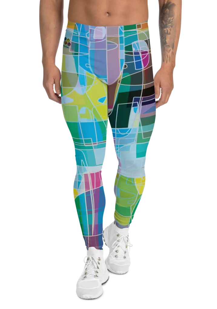 wild peach clothing | Randy Cumpacker - Men's leggings | Front view