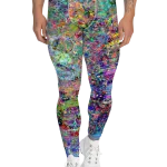 wild peach clothing | Wildman from Footscray men's leggings | Front view