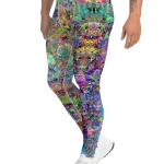 wild peach clothing | Wildman from Footscray men's leggings | Left view