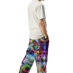 wild peach clothing | Wizards abound track pants | Right back view