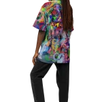 wild peach clothing | Wizards abound casual shirt | Back view