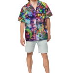 wild peach clothing | Wizards abound casual shirt | Front view