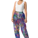 wild peach clothing | Happy pants 1 track pants | Front 2 view