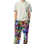 wild peach clothing | Wizards abound track pants | Front view