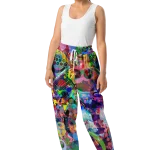 wild peach clothing | Wizards abound track pants | Front view