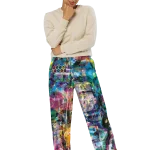 wild peach clothing | Return of Christ - Wide leg pants | Front view