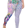 wild peach clothing | Wild style 1 lavender plus size leggings | Right view