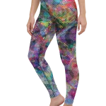 wild peach clothing | Insanity is pleasure high waisted leggings | Left front view