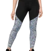 wild peach clothing | Colorful snowball sports leggings | Front view