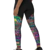 wild peach clothing | Someone armed the insane squirrels sports leggings | Left back view