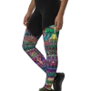 wild peach clothing | Someone armed the insane squirrels sports leggings | Left front view