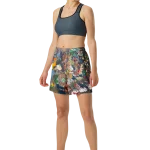 wild peach clothing | Jungle 1 6272 athletic long shorts | Front view