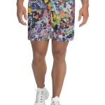 wild peach clothing | The king is a Fink 6488 athletic long shorts | Front view