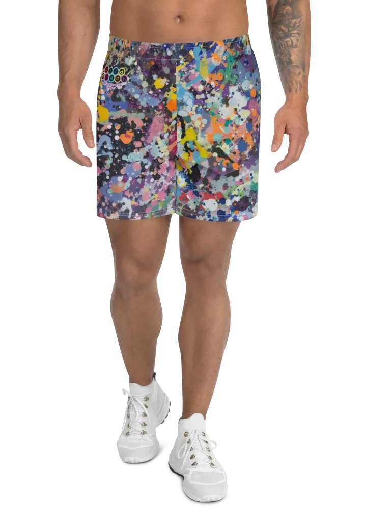 wild peach clothing | The king is a Fink 6488 athletic long shorts | Front view