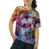 wild peach clothing | Riot of color sports jersey | Front view