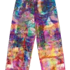 wild peach clothing | Drugged out monkey wide leg pants | Front view