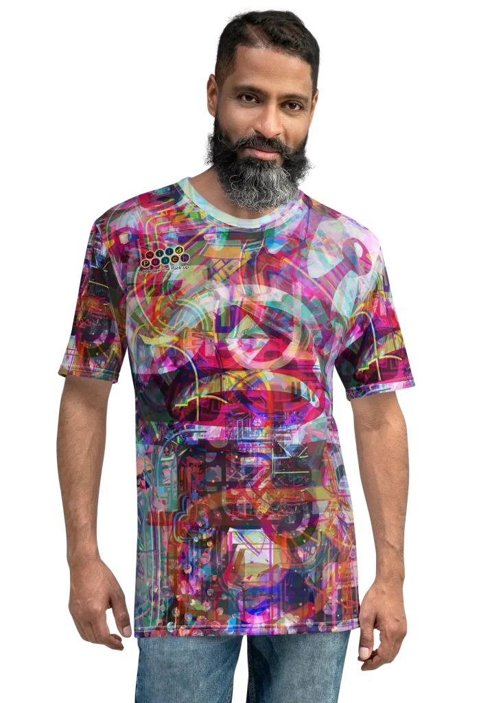 wild peach clothing | Harden the fuck up men's crewneck t-shirt | Front view