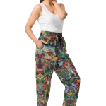 wild peach clothing | Butterfly orgy unisex track pants | Right front view