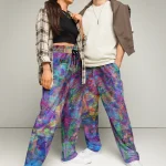 wild peach clothing | Happy pants 1 track pants | Front view