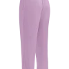 wild peach clothing | Lilac confetti track pants | Back view