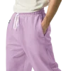 wild peach clothing | Lilac confetti track pants | Left view