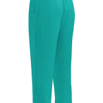 wild peach clothing | Tiffany blue confetti track pants | Back view