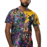 wild peach clothing | Dancing king sports jersey | Front view