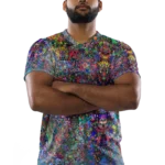 wild peach clothing | Wildman from Footscray sports jersey | Front view