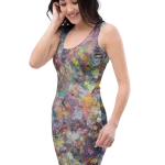 wild peach clothing | Wild Party 1 bodycon dress | Left front view
