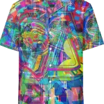 wild peach clothing | In flagrante delicto Casual Shirt | Front view