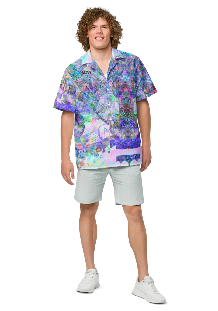 wild peach clothing | Rocketman Casual Shirt | Front view