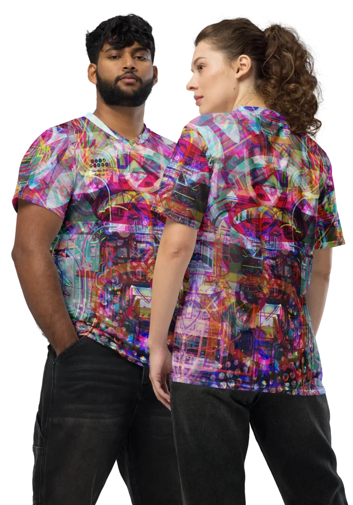 wild peach clothing | Harden the Fuck Up Sports T-shirt | Front view