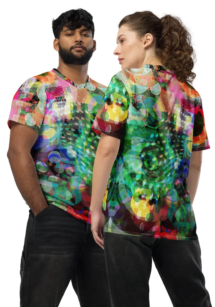 wild peach clothing | Party Boy Sports T-shirt | Front view