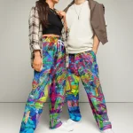 wild peach clothing | In Flagrante Delicto Track Pants | Front view