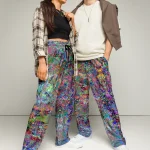 wild peach clothing | Wildman from Footscray Track Pants | Front view