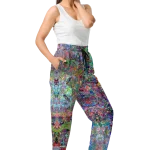 wild peach clothing | Wildman from Footscray Track Pants | Right front view