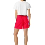 wild peach clothing design 03 carmine red athletic long shorts back 2