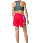 wild peach clothing design 03 carmine red athletic long shorts back 3