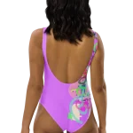wild peach clothing one piece swimsuiit design 001 heliotrope purple back 1