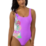 wild peach clothing one piece swimsuiit design 001 heliotrope purple front 3