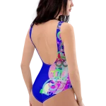wild peach clothing one piece swimsuiit design 001 medium blue right back