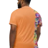 wild peach clothing unisex sports t shirt apricot orange back 1