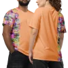 wild peach clothing unisex sports t shirt apricot orange front 6