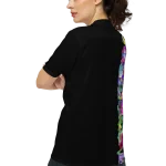 wild peach clothing unisex sports t shirt black back 2